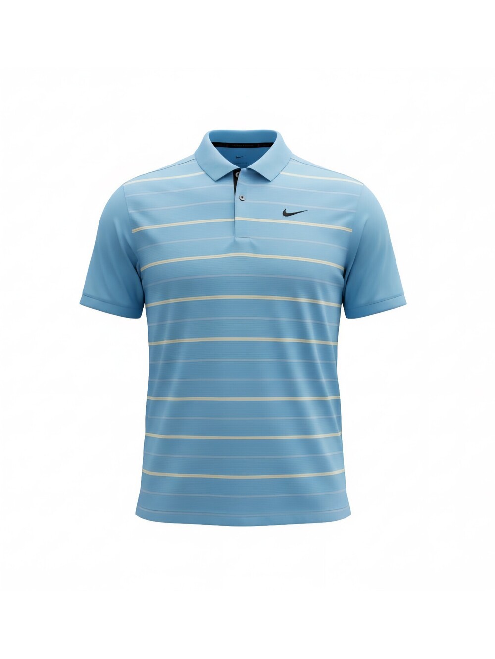 Nike Dri-FIT Tiger Woods TW Striped Golf Polo Shirt Blue Chill 2XL DR5318-416